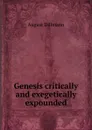 Genesis critically and exegetically expounded - August Dillmann