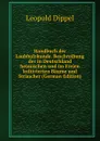 Handbuch der Laubholzkunde. Beschreibung der in Deutschland heimischen und im Freien kultivierten Baume und Straucher (German Edition) - Leopold Dippel