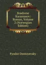 Br.drene Karamasov: Roman, Volume 2 (Norwegian Edition) - Фёдор Михайлович Достоевский