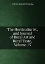 The Horticulturist, and Journal of Rural Art and Rural Taste, Volume 15 - A.J. Downing