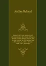 Reports of Cases Argued and Determined in the Court of King.s Bench: During Hilary, Easter, and Trinity Terms, in the Second and Third Geo. Iv, 1822 - Trinity Term, 1827, Volume 8 - Archer Ryland