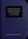 Histoire Des Musulmans D.espagne: Jusqu.a La Conquete De L.andalousie Par Les Almoravides, 711-1110, Volume 3 (French Edition) - Dozy Reinhart Pieter