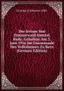 Der Irrtum Von Zimmerwald-kiental. Rede, Gehalten Am 3. Juni 1916 Im Unionssaale Des Volkshauses Zu Bern (German Edition) - Grumbach Salomon 1884-