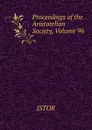 Proceedings of the Aristotelian Society, Volume 96 - JSTOR