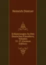 Erlauterungen Zu Den Deutschen Klassikern, Volumes 55-57 (German Edition) - Heinrich Düntzer