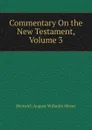 Commentary On the New Testament, Volume 3 - Heinrich August Wilhelm Meyer