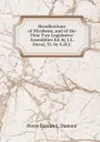 Recollections of Mirabeau, and of the First Two Legislative Assemblies Ed. by J.L. Duval, Tr. by G.H.C - Pierre Étienne L. Dumont