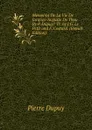 Memoires De La Vie De Jacques-Auguste De Thou By P. Dupuy. Tr. by J.G. Le Petit and F. Costard. (French Edition) - Pierre Dupuy