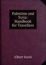 Palestine and Syria: Handbook for Travellers - Albert Socin