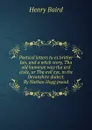 Poetical letters tu es brither Jan, and a witch story, Tha old humman way tha urd cloke, ur Tha evil eye, in the Devonshire dialect. By Nathan Hogg pseud. - Henry Baird