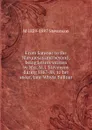 From Saranac to the Marquesas and beyond; being letters written by Mrs. M.I. Stevenson during 1887-88, to her sister, Jane Whyte Balfour - M 1829-1897 Stevenson