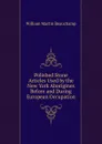 Polished Stone Articles Used by the New York Aborigines Before and During European Occupation - William Martin Beauchamp