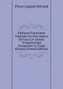 Elemens D.anatomie Generale Ou Description De Tous Les Genres D.organes Qui Composent Le Corps Humain (French Edition) - Pierre Auguste Béclard