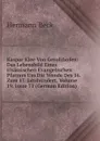 Kaspar Klee Von Gerolzhofen: Das Lebensbild Eines Elsassischen Evangelischen Pfarrers Um Die Wende Des 16. Zum 17. Jahrhundert, Volume 19,.issue 71 (German Edition) - Hermann Beck