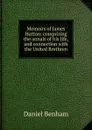 Memoirs of James Hutton: comprising the annals of his life, and connection with the United Brethren - Daniel Benham