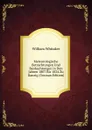 Meteorologische Betrachtungen Und Beobachtungen in Den Jahren 1807 Bis 1824 Zu Danzig (German Edition) - William Whitaker