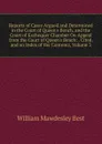 Reports of Cases Argued and Determined in the Court of Queen.s Bench, and the Court of Exchequer Chamber On Appeal from the Court of Queen.s Bench: . Cited, and an Index of the Contents, Volume 3 - William Mawdesley Best