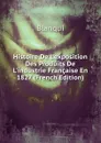 Histoire De L.exposition Des Produits De L.industrie Francaise En 1827 (French Edition) - Blanqui