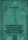 The influence of fluxes and non-fluxes upon the change in the porosity and the specific gravity of some clays - Albert Bleininger