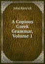 A Copious Greek Grammar, Volume 1 - John Kenrick