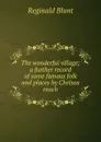 The wonderful village; a further record of some famous folk and places by Chelsea reach - Reginald Blunt