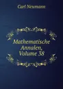 Mathematische Annalen, Volume 38 - Carl Neumann
