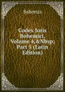 Codex Juris Bohemici, Volume 4,.Nbsp;Part 5 (Latin Edition) - Bohemia