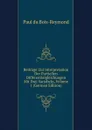 Beitrage Zur Interpretation Der Partiellen Differentialgleichungen Mit Drei Variabeln, Volume 1 (German Edition) - Paul du Bois-Reymond