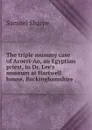 The triple mummy case of Aroeri-Ao, an Egyptian priest, in Dr. Lee.s museum at Hartwell house, Buckinghamshire - Samuel Sharpe