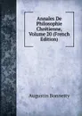Annales De Philosophie Chretienne, Volume 20 (French Edition) - Augustin Bonnetty