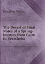 The Desert of Sinai: Notes of a Spring-Journey from Cairo to Beersheba - Horatius Bonar