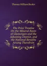 The Prize Treatise On the Mineral Basin of Glamorgan and the Adjoining District, and the National Benefits Arising Therefrom - Thomas William Booker