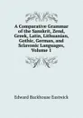 A Comparative Grammar of the Sanskrit, Zend, Greek, Latin, Lithuanian, Gothic, German, and Sclavonic Languages, Volume 1 - Edward Backhouse Eastwick