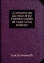 A Compendious Grammar of the Primitive English Or Anglo-Saxon Language - Joseph Bosworth