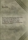 The Revised Ordinances of 1898 of the City of Boston: And the Revised Regulations of 1898 of the Board of Aldermen . Being the Twelfth Revision, 4Th . Passage of the Revised Ordinances of 1898 a - Boston