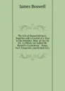 The Life of Samuel Johnson . Together with a Journal of a Tour to the Hebrides. Repr. of the 1St Ed., to Which Are Added Mr. Boswell.s Corrections  . Notes, by P. Fitzgerald. (Auchinleck Ed.). - James Boswell