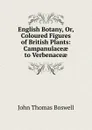 English Botany, Or, Coloured Figures of British Plants: Campanulaceae to Verbenaceae - John Thomas Boswell