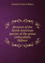 Revision of the North American species of the genus Lithocolletis Hubner - Annette Frances Braun