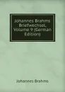 Johannes Brahms Briefwechsel, Volume 9 (German Edition) - Johannes Brahms