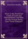 What Is the Proximate Cause of Gout and Rheumatism. and How Do the Buxton Baths Cure Those Diseases. - James Byron Bradley