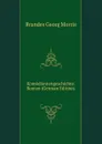 Komodiantengeschichte: Roman (German Edition) - Brandes Georg Morris