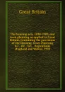 The housing acts, 1890-1909, and town planning as applied to Great Britain. Containing the provisions of the Housing, Town Planning .c., etc., Act, . Regulations (England and Wales), 1910. - Great Britain