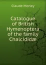 Catalogue of British Hymenoptera of the family Chalcididae - Claude Morley