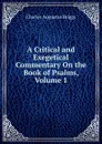 A Critical and Exegetical Commentary On the Book of Psalms, Volume 1 - Charles Augustus Briggs