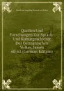 Quellen Und Forschungen Zur Sprach- Und Kulturgeschichte Der Germanischen Volker, Issues 60-62 (German Edition) - Bernhard Aegidius Konrad ten Brink