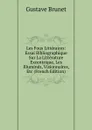Les Fous Litteraires: Essai Bibliographique Sur La Litterature Excentrique, Les Illumines, Visionnaires, Etc (French Edition) - Gustave Brunet