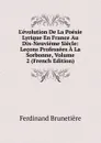 L.evolution De La Poesie Lyrique En France Au Dix-Neuvieme Siecle: Lecons Professees A La Sorbonne, Volume 2 (French Edition) - Ferdinand Brunetière