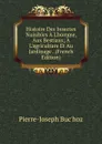 Histoire Des Insectes Nuisibles A L.homme, Aux Bestiaux, A L.agriculture Et Au Jardinage . (French Edition) - Pierre-Joseph Buc'hoz