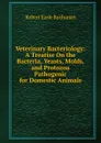 Veterinary Bacteriology: A Treatise On the Bacteria, Yeasts, Molds, and Protozoa Pathogenic for Domestic Animals - Robert Earle Buchanan