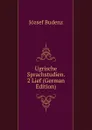 Ugrische Sprachstudien. 2 Lief (German Edition) - József Budenz